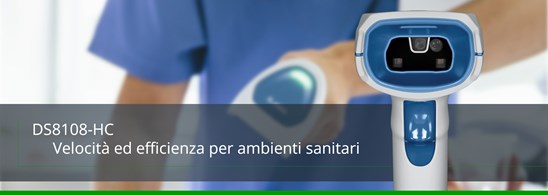 DS8108 HC – Velocità ed efficienza per ambienti sanitari